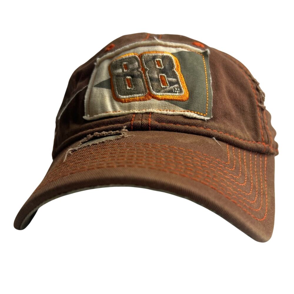 NASCAR Chase Authentics Dale Jr 88 Cap Hat Distressed One Size Strapback